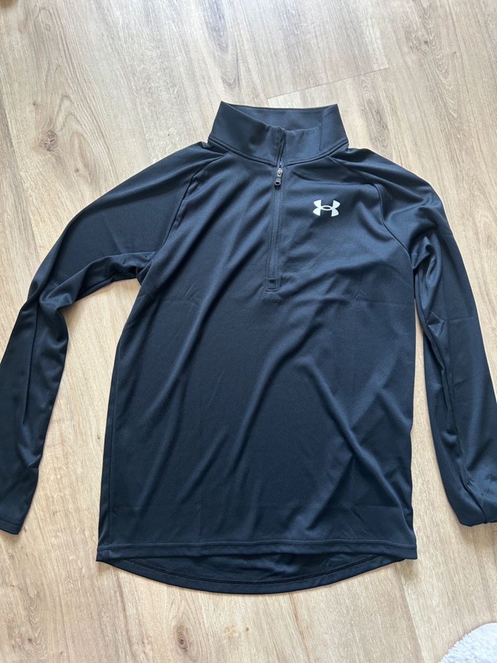 Under Armour Black 1/4 Zip Performance Top